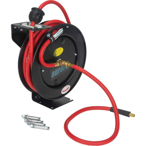Hose Reel, Air/Water, 3/8" x 25', Single Hose, 300 psi