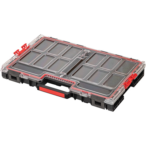 Arx™ Large Organizer with Multilayer Foam Inserts, 21" x 15" x 3", Black